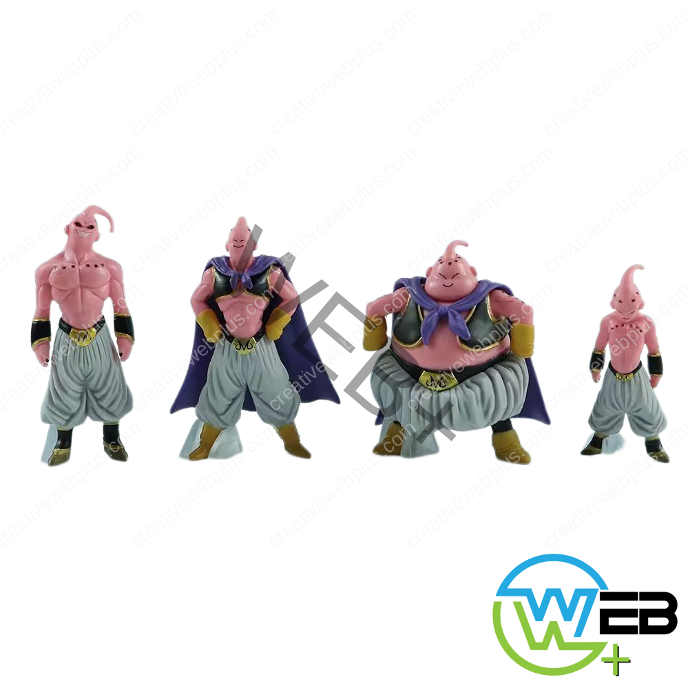 Figuras De Dragon Ball Z De 8 Piezas Figuras De Majin Buu Gk Estatua De Anime De Pvc Modelo 4309